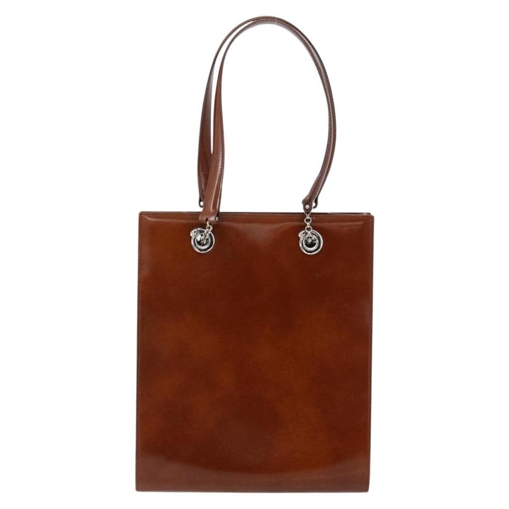 Cartier Leather Handbag Brown